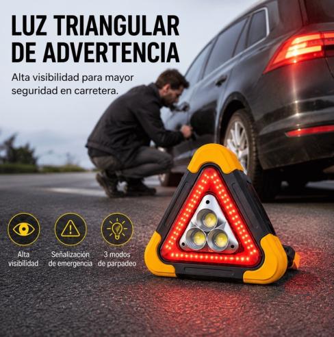 [HB-7709] Luz de emergencia triangular