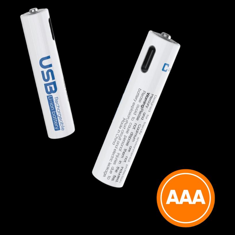 [VS-B02/AAA] Pilas recargables AAA x 8 VIDVIE