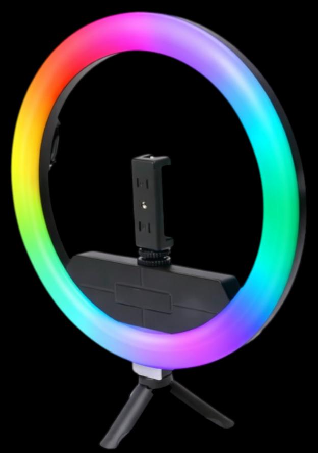 [BD-300 RGB] Aro de luz con soporte y trípode