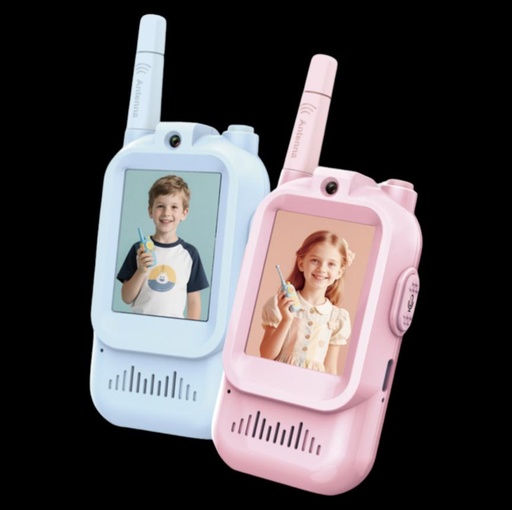 Walkie talkie de video para niños