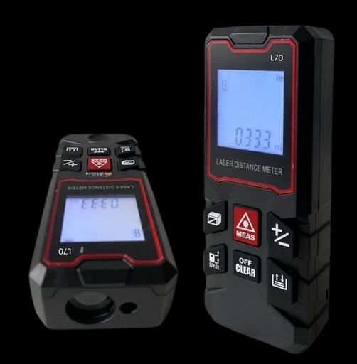 Medidor láser alcance 70m