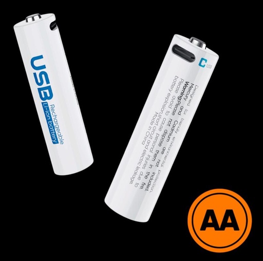 Pilas recargables AA x 8 VIDVIE